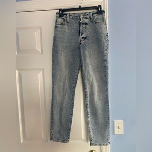 & Denim - H&M Jeans Ultra High Waist Light Wash Size 2